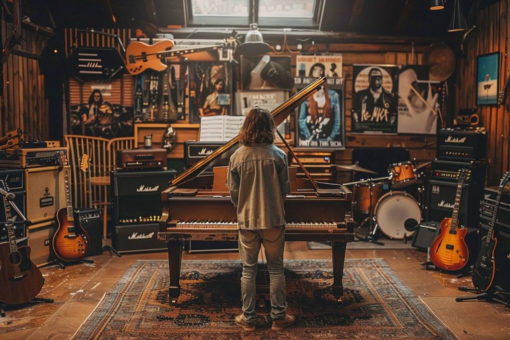 Backline et piano