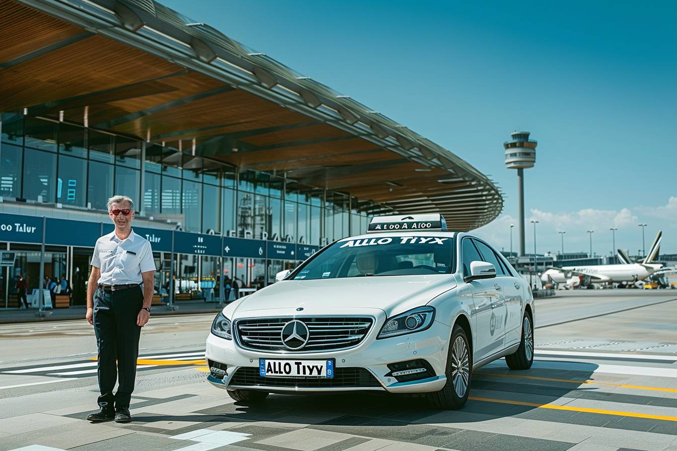 Comment se passe un transfert vers l&rsquo;aéroport avec Allo Taxi Lyon ?