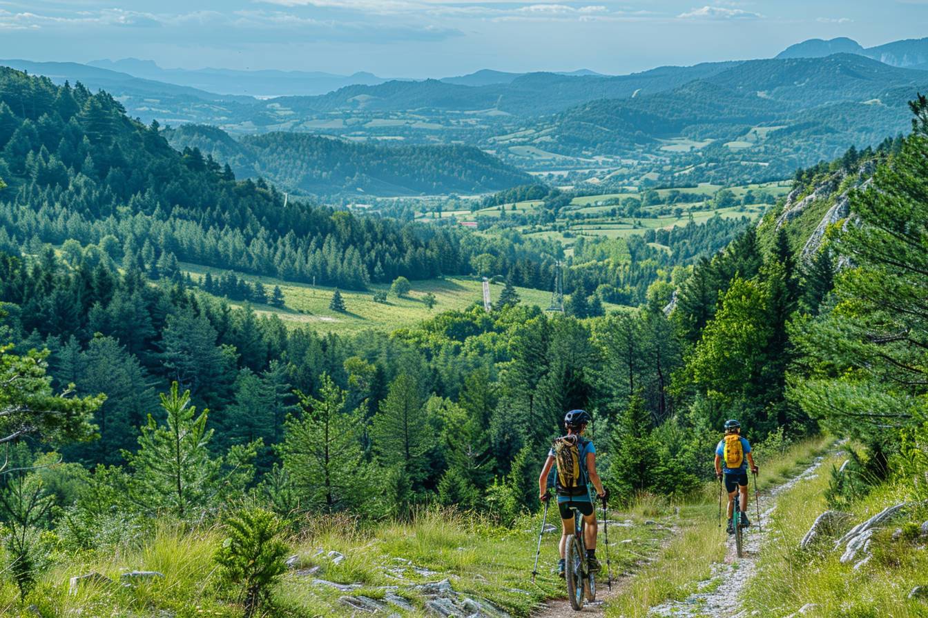 Quels sont les itinéraires de randonnée et de cyclisme recommandés ?