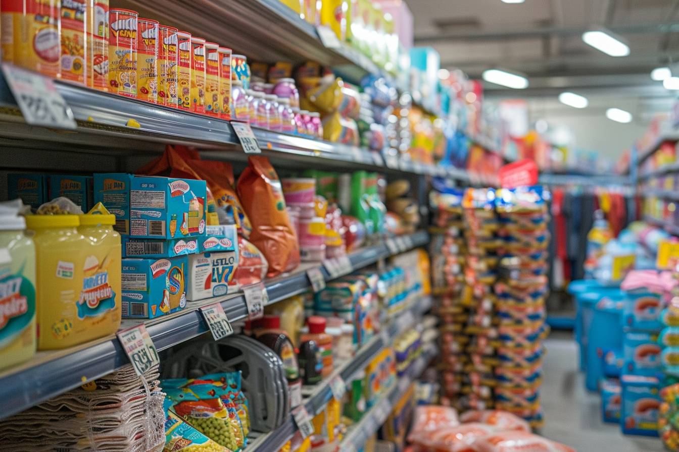 Quels types de produits sont disponibles dans ces magasins ?